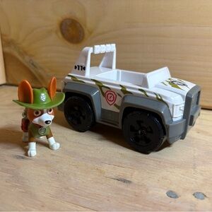 Paw Patrol Jungle Rescue Tracker Vehicle - Green and White